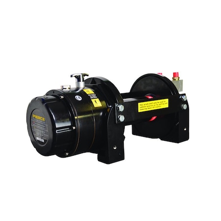 Pierce Planetary Hydraulic Winch 15,000 lb, 19.4:1 Ratio, 30 FPM, 15.9 GPM 375120